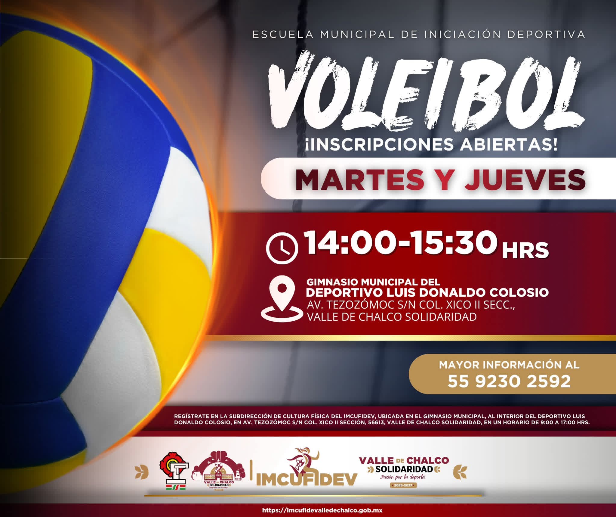 Convocatoria de voleibol